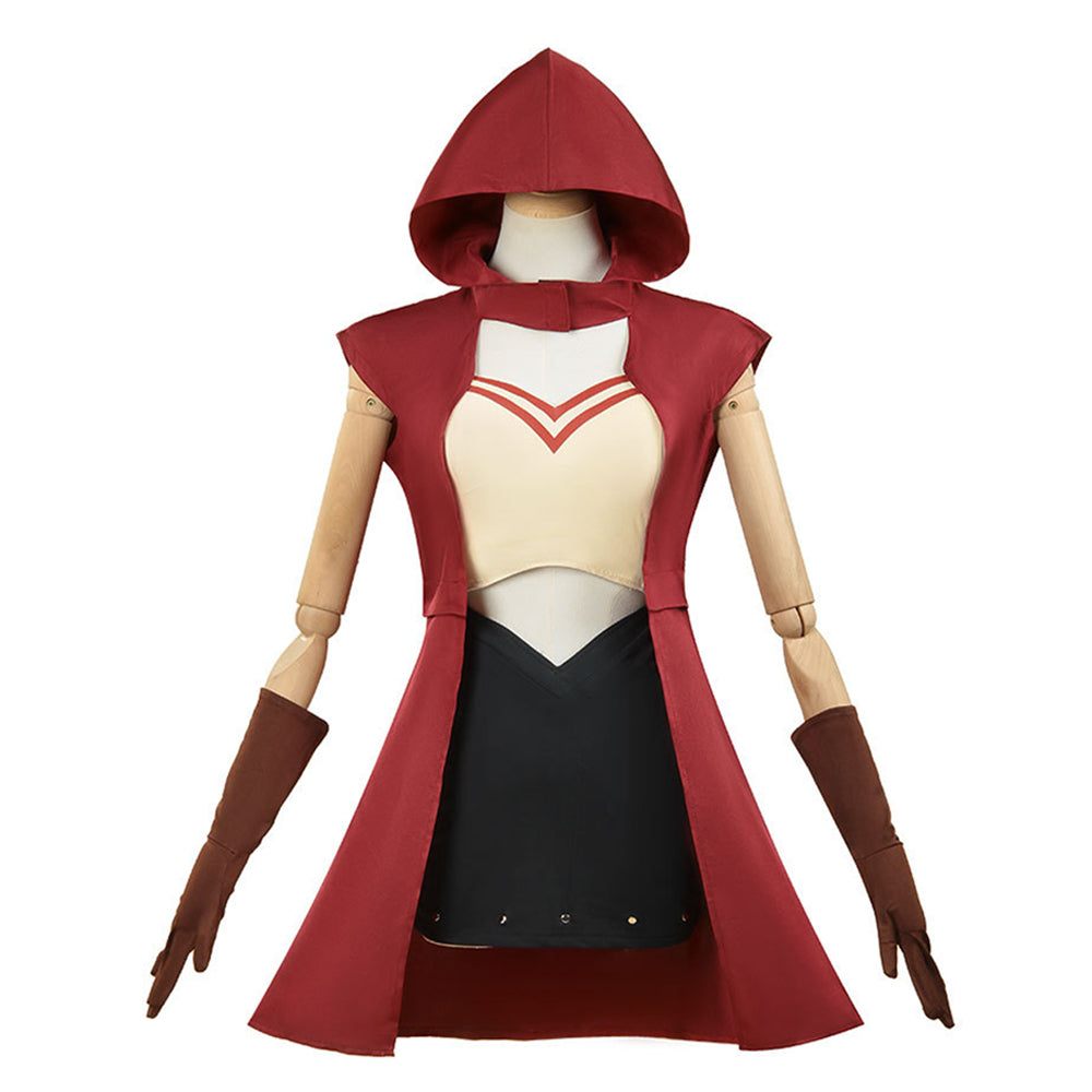 Mariah Tenue Rouge Cosplay Costume
