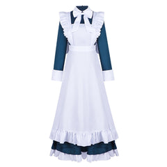 Mechanical Marie Marie Maid Robe Bleue et Blanche Cosplay Costume