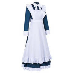 Mechanical Marie Marie Maid Robe Bleue et Blanche Cosplay Costume