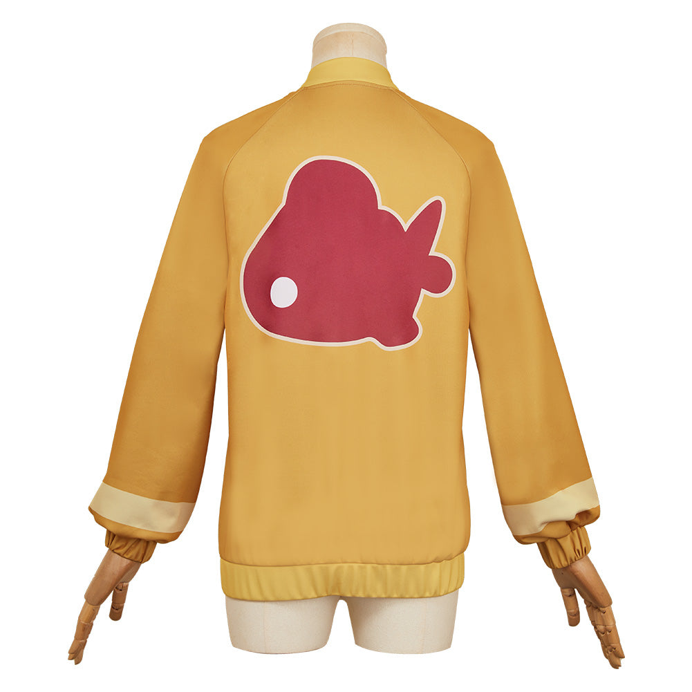 Mobile Suit Gundam GQuuuuuuX(2025) Amate Yuzuriha Veste Jaune Cosplay Costume