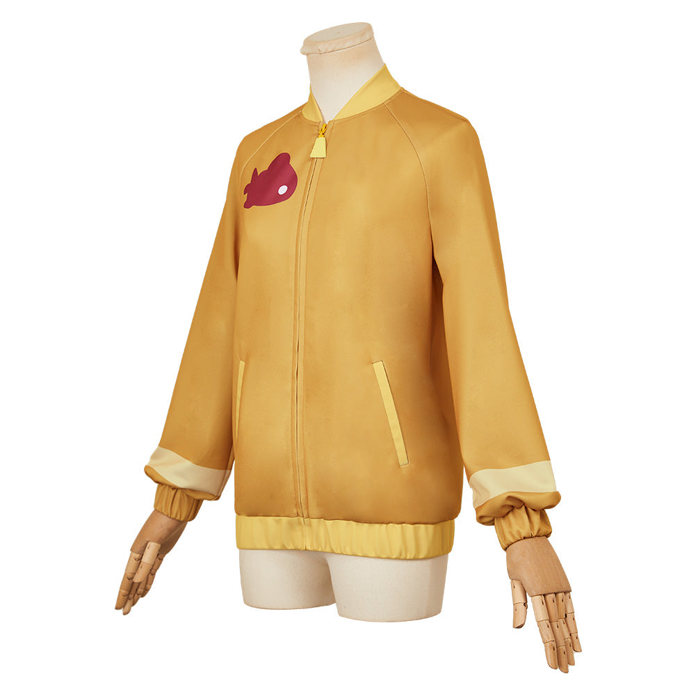 Mobile Suit Gundam GQuuuuuuX(2025) Amate Yuzuriha Veste Jaune Cosplay Costume