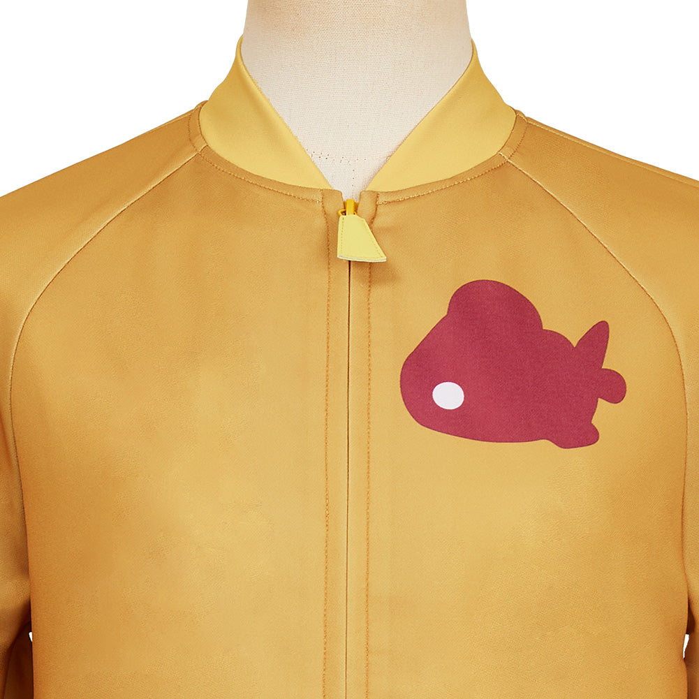 Mobile Suit Gundam GQuuuuuuX(2025) Amate Yuzuriha Veste Jaune Cosplay Costume