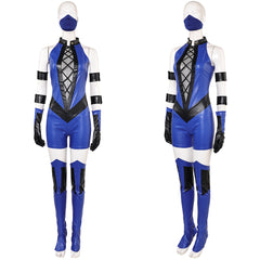 Mortal Kombat 2(2025) Kitana Tenue Bleue Cosplay Costume