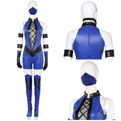 Mortal Kombat 2(2025) Kitana Tenue Bleue Cosplay Costume