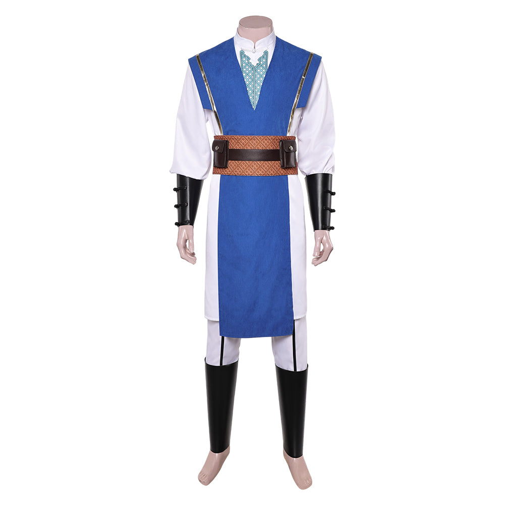 Mortal Kombat II(2025) Lord Raiden Tenue Bleue Cosplay Costume