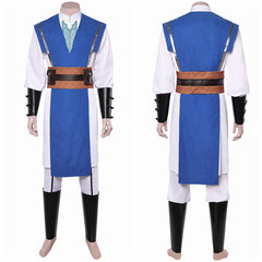 Mortal Kombat II(2025) Lord Raiden Tenue Bleue Cosplay Costume