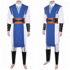 Mortal Kombat II(2025) Lord Raiden Tenue Bleue Cosplay Costume