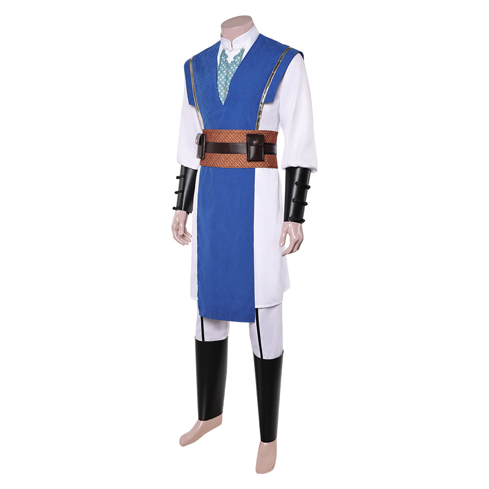 Mortal Kombat II(2025) Lord Raiden Tenue Bleue Cosplay Costume