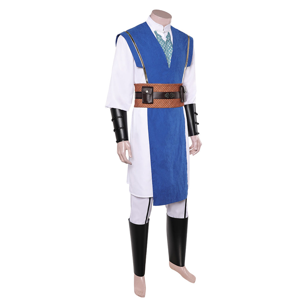 Mortal Kombat II(2025) Lord Raiden Tenue Bleue Cosplay Costume
