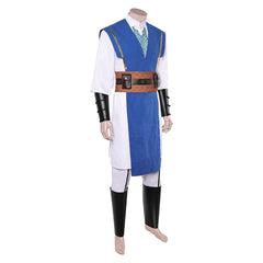 Mortal Kombat II(2025) Lord Raiden Tenue Bleue Cosplay Costume