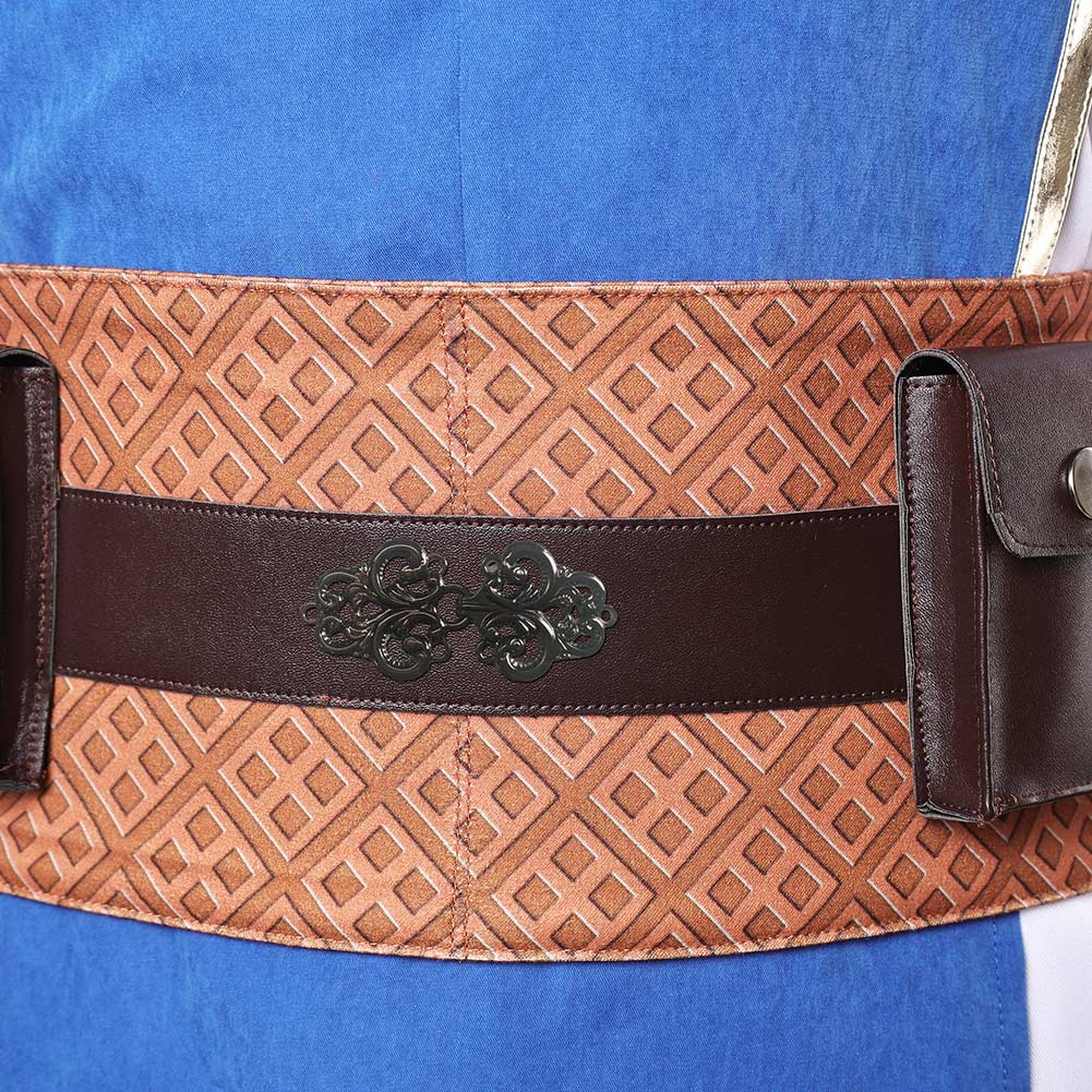 Mortal Kombat II(2025) Lord Raiden Tenue Bleue Cosplay Costume