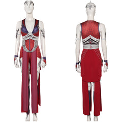 Mortal Kombat Nitara Tenue Rouge Cosplay Costume