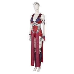 Mortal Kombat Nitara Tenue Rouge Cosplay Costume