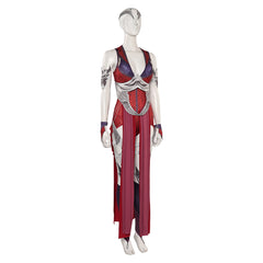 Mortal Kombat Nitara Tenue Rouge Cosplay Costume