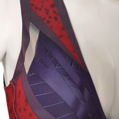 Mortal Kombat Nitara Tenue Rouge Cosplay Costume