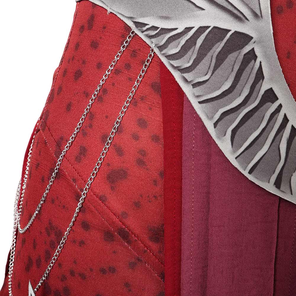 Mortal Kombat Nitara Tenue Rouge Cosplay Costume