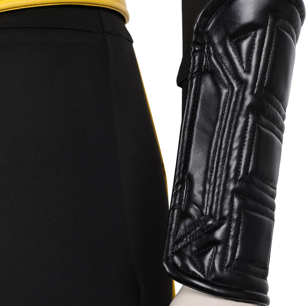 Mortal Kombat Scorpion Tenue Jaune et Noire Cosplay Costume
