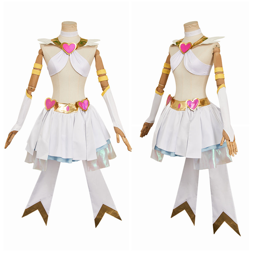 New Panty & Stocking with Garterbelt(2025) Panty Tenue Blanche Cosplay Costume