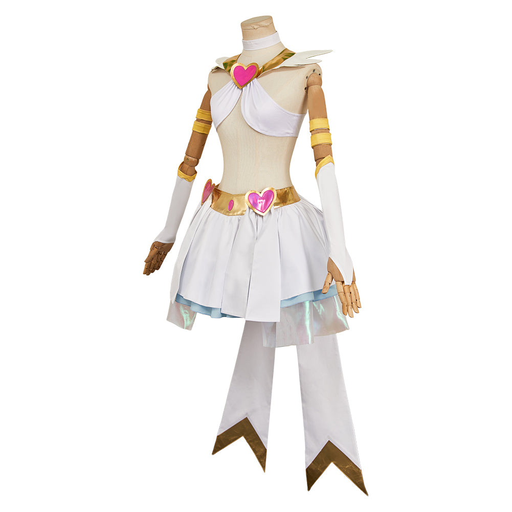 New Panty & Stocking with Garterbelt(2025) Panty Tenue Blanche Cosplay Costume