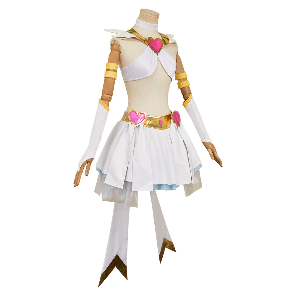 New Panty & Stocking with Garterbelt(2025) Panty Tenue Blanche Cosplay Costume