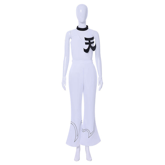 New Panty & Stocking with Garterbelt(2025) Polyester Tenue Blanche Cosplay Costume Ver.2