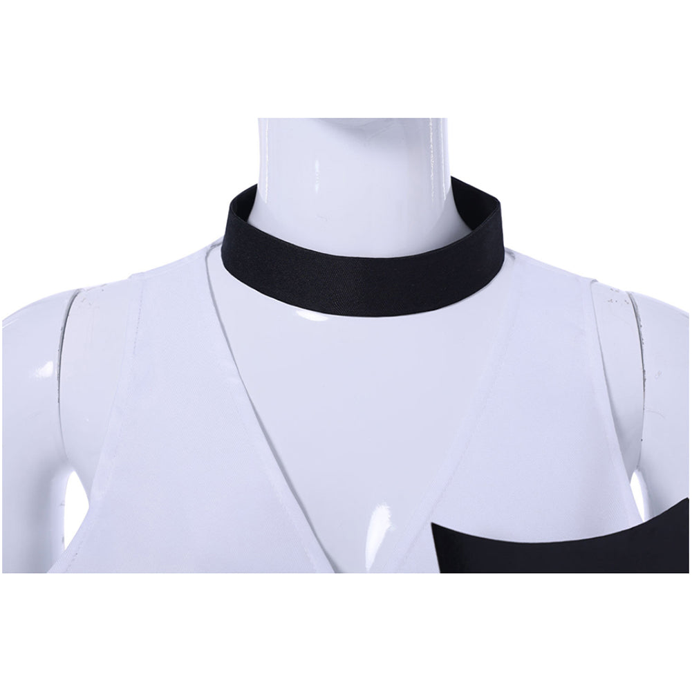 New Panty & Stocking with Garterbelt(2025) Polyester Tenue Blanche Cosplay Costume Ver.2