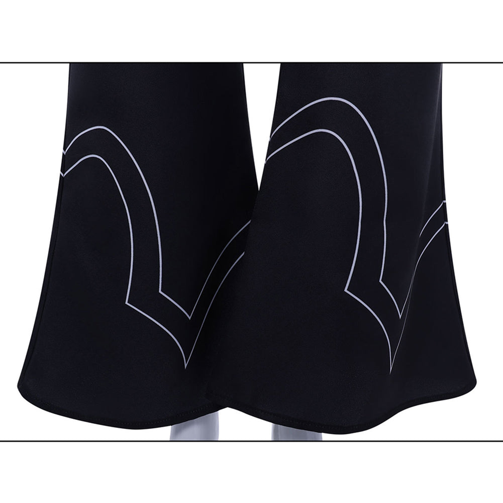 New Panty & Stocking with Garterbelt(2025) Polyurethane Tenue Noire Cosplay Costume Ver.2