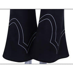 New Panty & Stocking with Garterbelt(2025) Polyurethane Tenue Noire Cosplay Costume Ver.2