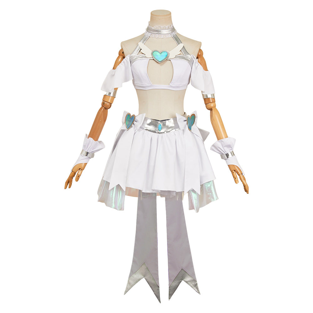 New Panty & Stocking with Garterbelt(2025) Stocking Tenue Blanche Cosplay Costume
