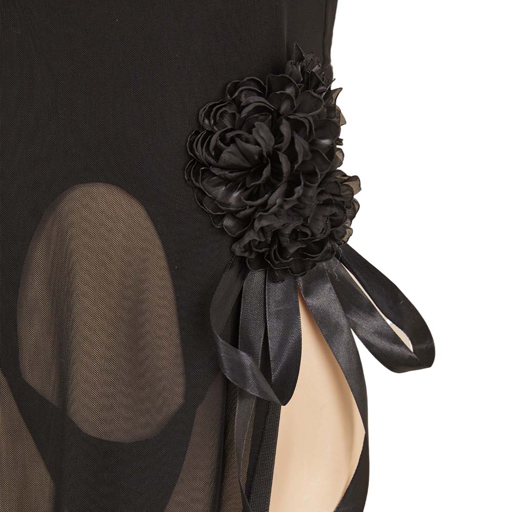 NieR: Automata x NIKKE 2B Maillet de Bain Noir Cosplay Costume