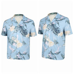 Nobody 2(2025) Hutch Mansell Chemise Bleue Cosplay Costume