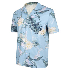 Nobody 2(2025) Hutch Mansell Chemise Bleue Cosplay Costume