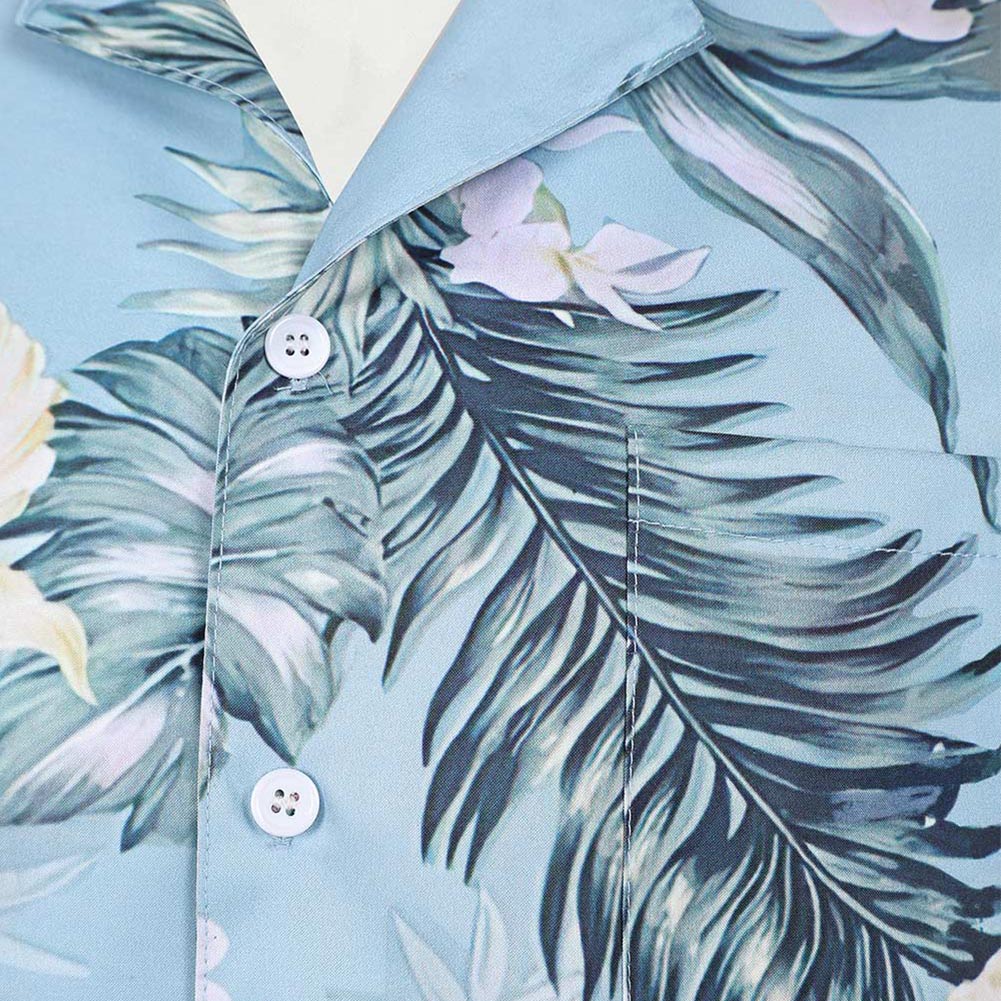 Nobody 2(2025) Hutch Mansell Chemise Bleue Cosplay Costume