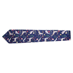 Novocaine(2025) Nathan Caine Cravate Bleue Cosplay Accessoire
