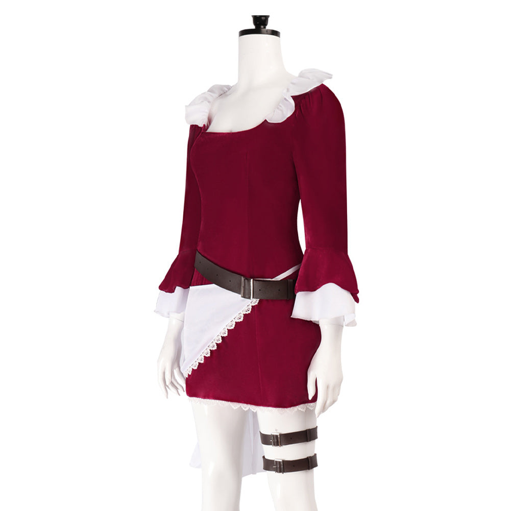 One Piece Baby 5 Tenue Rouge Cosplay Costume