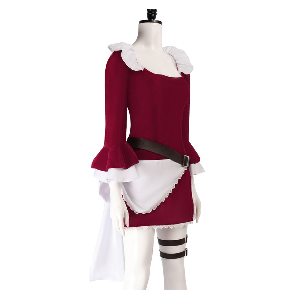 One Piece Baby 5 Tenue Rouge Cosplay Costume