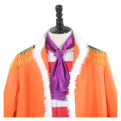 One Piece Buggy Tenue Orange Cosplay Costume