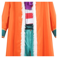 One Piece Buggy Tenue Orange Cosplay Costume