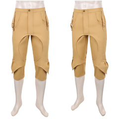 One Piece Live Action 2(2026) Monkey D. Luffy Pantalon Marron Cosplay Costume
