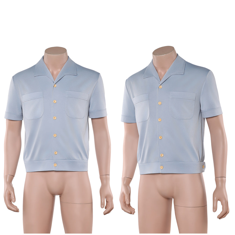 One Piece Live Action 2(2026) Sanji Chemise Bleue Cosplay Costume