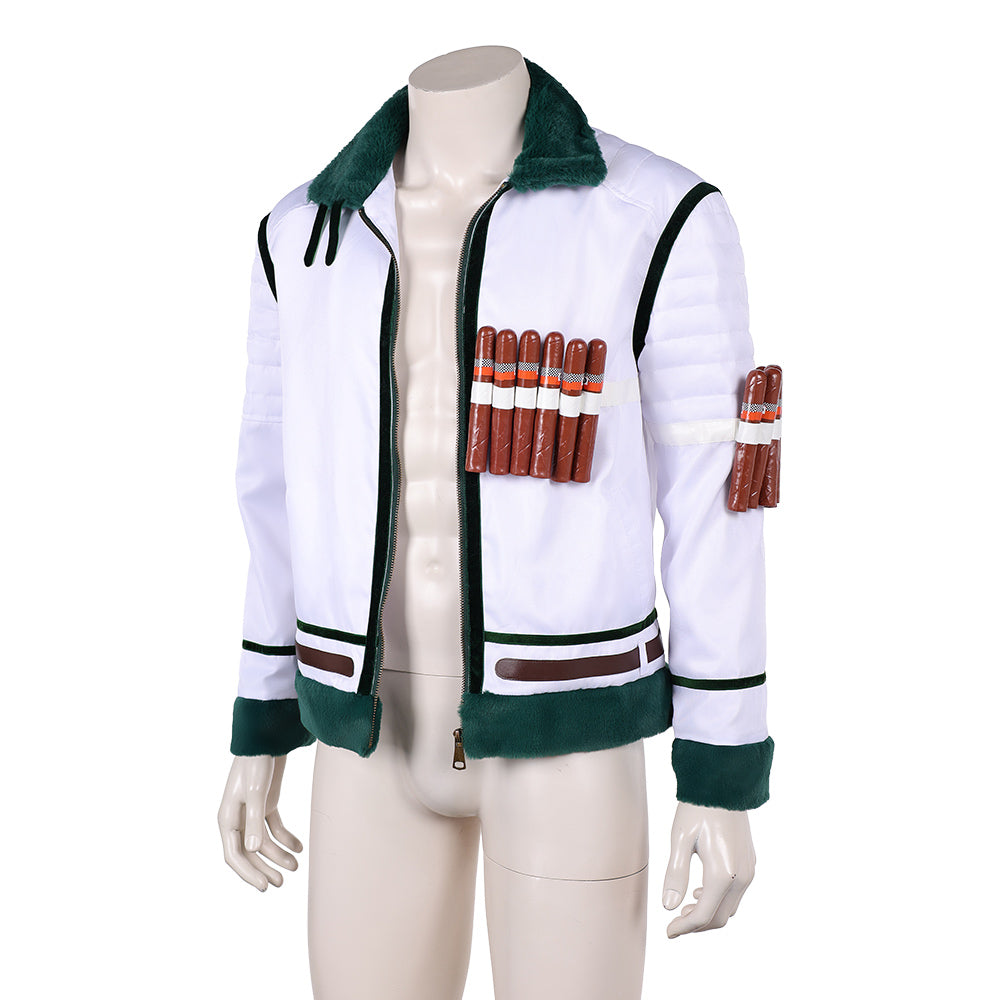 One Piece Live-action 2(2026) Smoker Veste Blanche Cosplay Costume