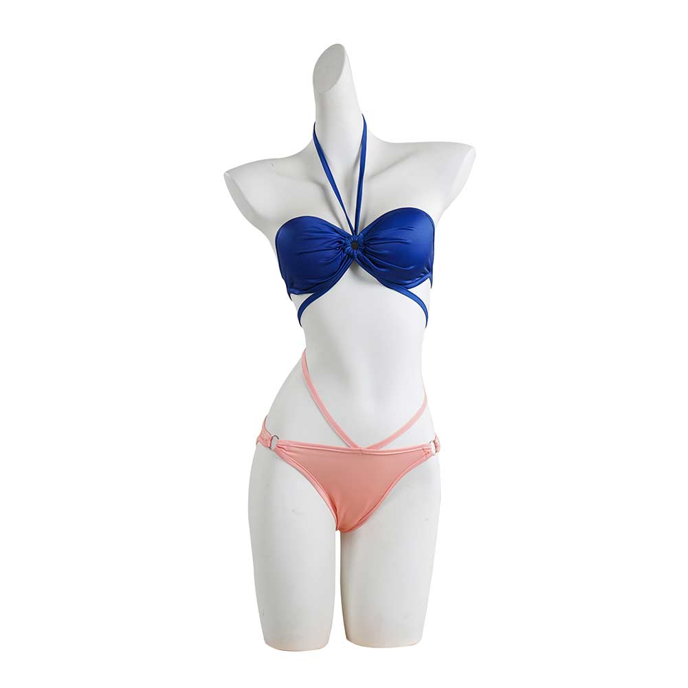 One Piece Nico Robin Maillot de Bain Bikini+Couvre-up Cosplay Costume