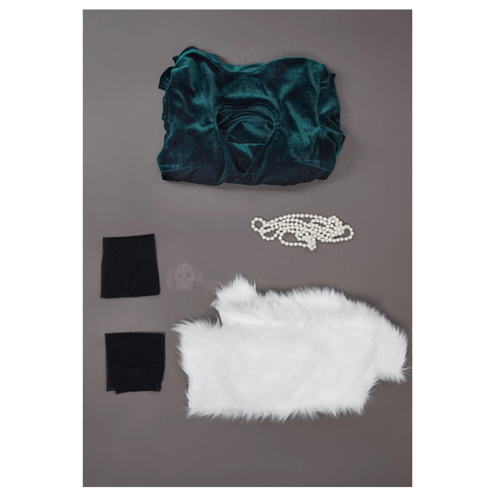 One Punch Man 3(2025) Fubuki Cheongsam Vert Cosplay Costume