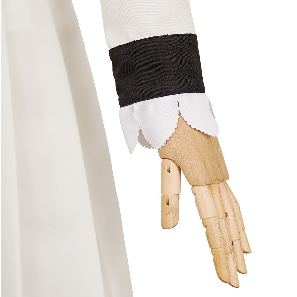 Rock Is a Lady's Modesty(2025) Suzunomiya Lilisa/Otoha Kurogane Uniforme Blanc Cosplay Costume