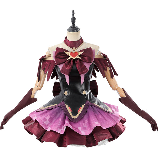 Overwatch 2 Juno Heart of Hope Skin Mythique Noire et Rouge Cosplay Costume