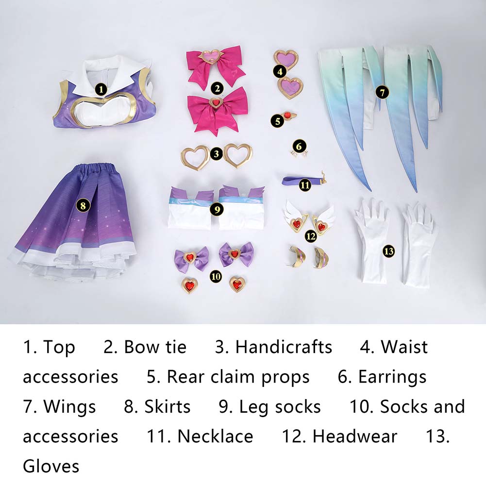 Overwatch 2 OW2 Magical Girl Kiriko Cosplay Costume