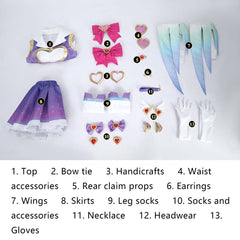 Overwatch 2 OW2 Magical Girl Kiriko Cosplay Costume