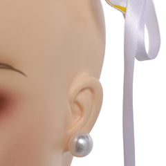 Overwatch 2 x Street Fighter 6 Juno Accessoire pour Cheveux+Boucle d'Oreilles pour Chun-Li Cosplay