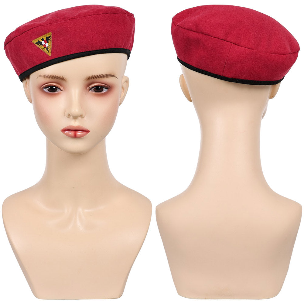 Overwatch 2 x Street Fighter 6 Widowmaker Peau de Cammy White Chapeau Cosplay Accessoire