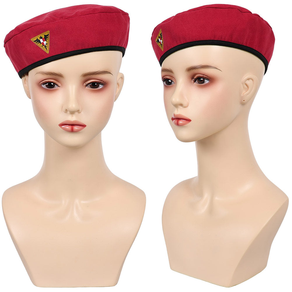 Overwatch 2 x Street Fighter 6 Widowmaker Peau de Cammy White Chapeau Cosplay Accessoire